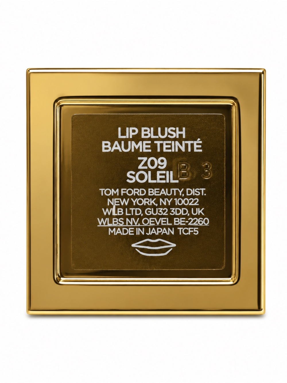 NIB Tom Ford Soleil Lip Blush Z09 Gold Luxury Color Changing Lip Balm - Picture 3 of 3